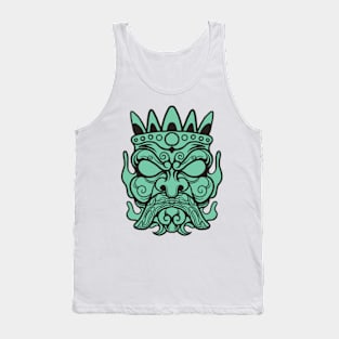 Tiki mask Tank Top